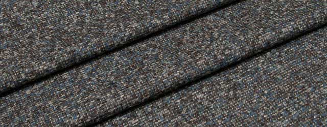 Tweed Material pro Meter Oder Yard IN Uni Dunkelgrau Dunkelgrau Grau 