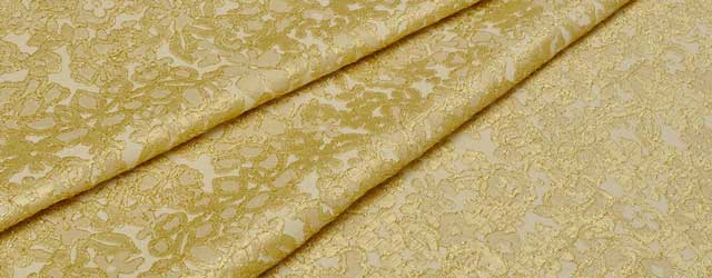 golden brocade fabric