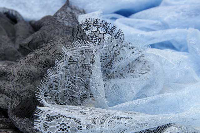 Chantilly lace pattern
