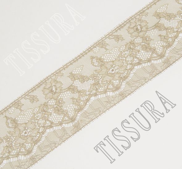 Silk Chantilly Lace Trim #1