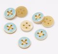 Enamel Horn Buttons #3