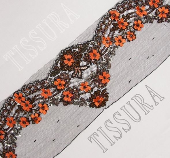 Embroidered Lace Trim #1