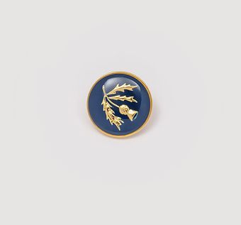 Enamel Buttons: Enamel Round Women Buttons from Italy Enamel Buttons #1