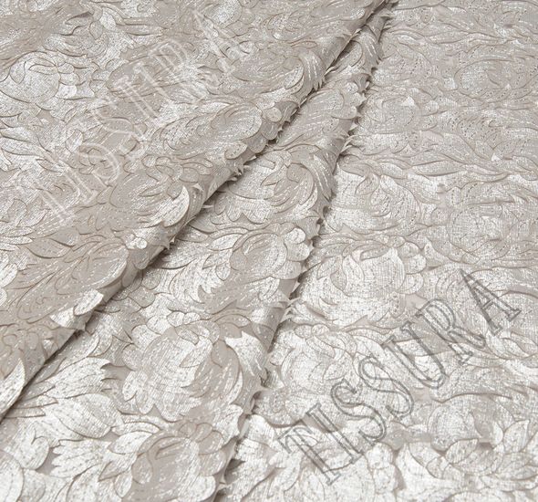 Haute Couture Embroidered Silk Chiffon #1