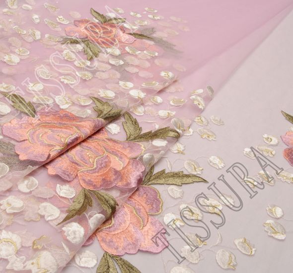 Embroidered Tulle #1