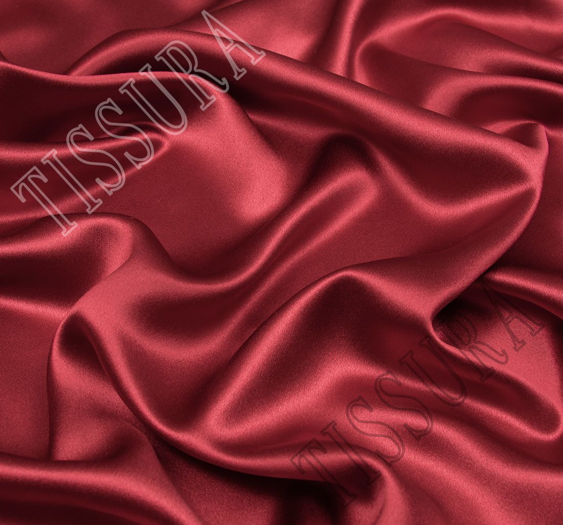 Red Silk Tulle Fabric: Fabrics from France, SKU 00055244 at $63