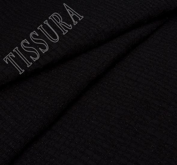 Wool & Silk Jacquard Boucle
 #1