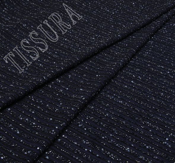 Beaded Silk Jacquard Fabric Exclusive Fabrics from Italy by Ruffo Coli