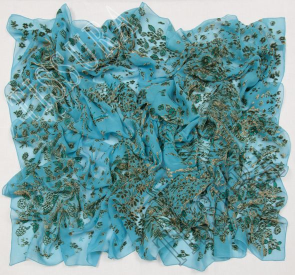 Velvet Devore Shawl #1