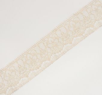 Silk Chantilly Lace Trim #1