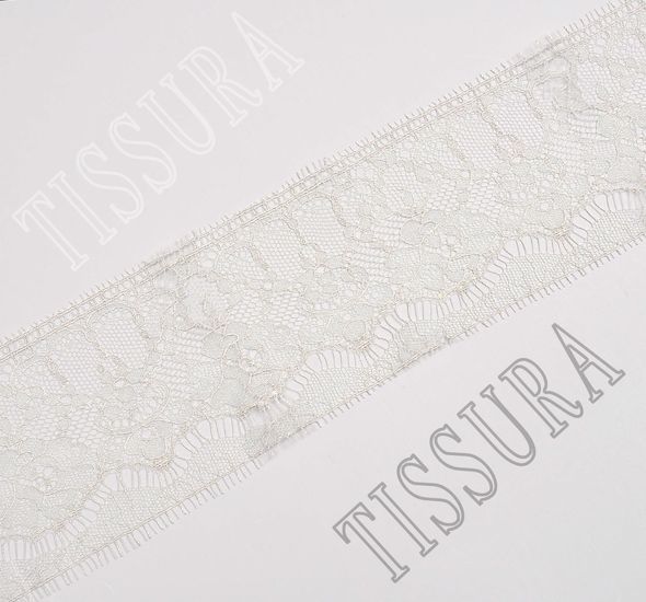 Silk Chantilly Lace Trim #1