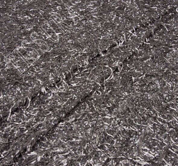 Sequined Fringe Tulle #1