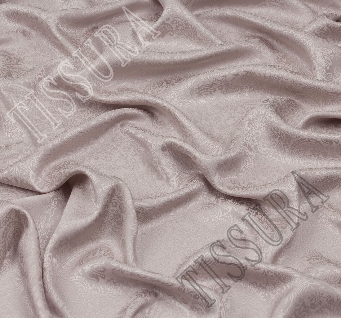 100% Silk Jacquard Print Fabric Premium Luxury Quality Upholstery Fashion Crafts 