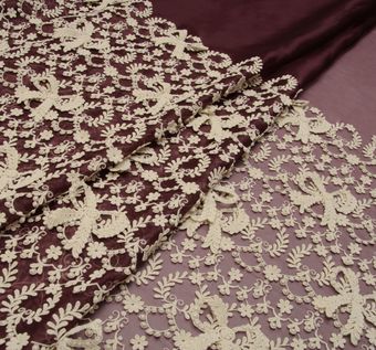 Embroidered Organza #1