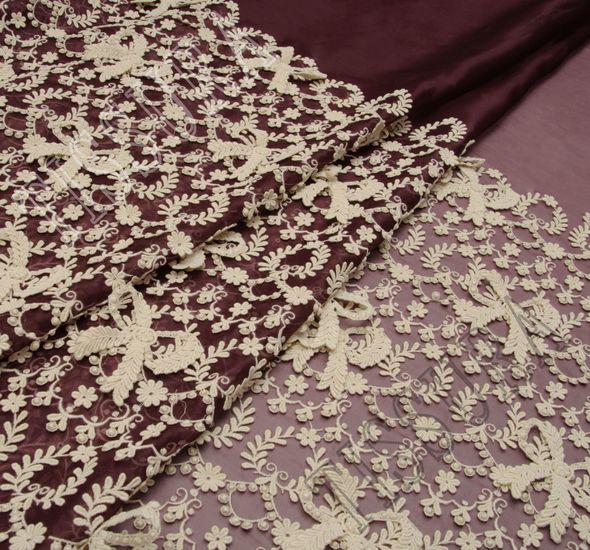 Embroidered Organza #1