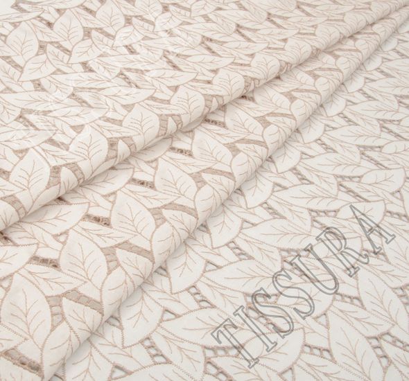 Embroidered Cotton Poplin #1