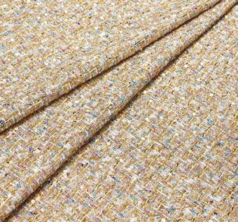 Tweed Boucle Fabric: Fabrics from Italy by Tessitura Ubertino Tweed Boucle #1