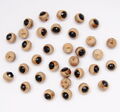 Wooden Crystal Buttons #3