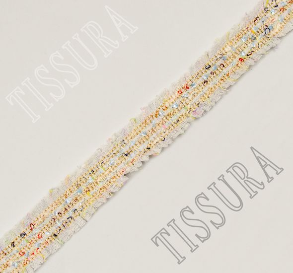 Multicolor Tulle Trim #1