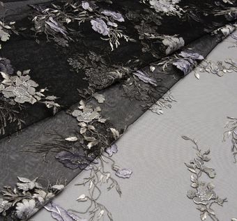 Embroidered Tulle #1