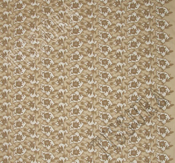 Embroidered Cutwork Organza #1