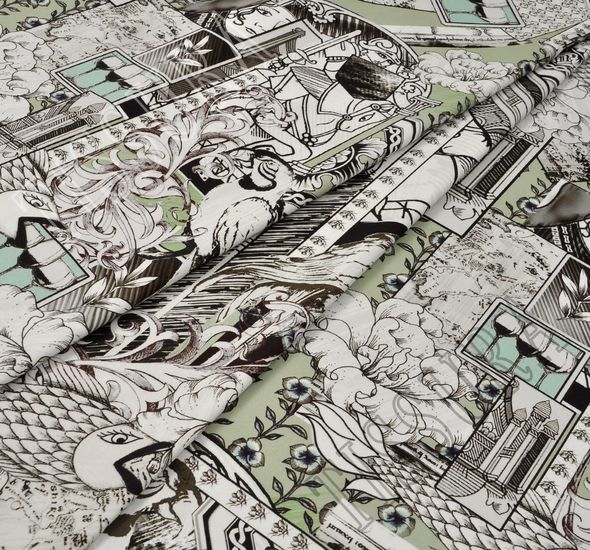 Stretch Cotton Sateen #1