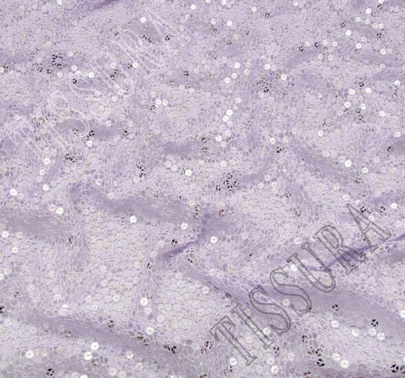 Sequined Guipure Lace #1