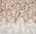Lace Appliqued Boucle Fabric #4