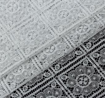 Swarovski Chantilly Lace Fabric: 79% Off for Exclusive Fabrics from Switzerland by Jakob Schlaepfer Swarovski Chantilly Lace #1