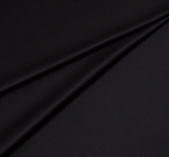 Black Cotton Jersey Knit Fabric: 38% Off for 100% Cotton Fabrics from Switzerland by Hausammann Cotton Jersey Knit #1