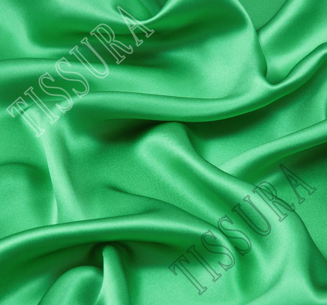 high fashion Italian designer pure silk satin fabric cm 170x140
