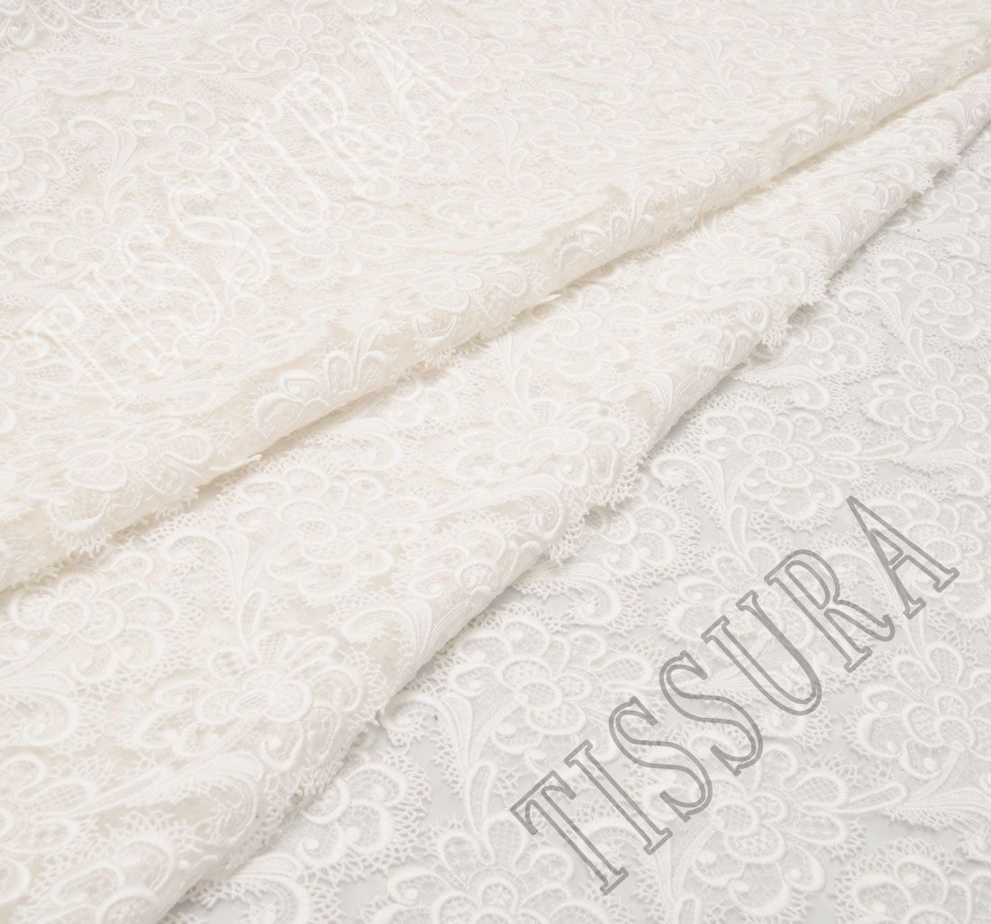 Embroidered Organza Fabric: Exclusive Bridal Fabrics from Switzerland ...