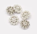 Pearl Rhinestone Buttons #3