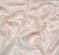  Floral Appliqued Jacquard Organza #2