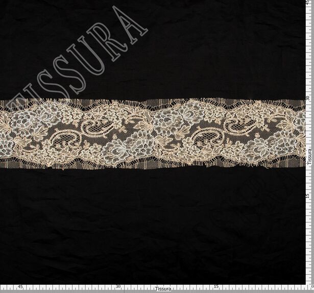 Embroidered Chantilly Lace Trim  #2