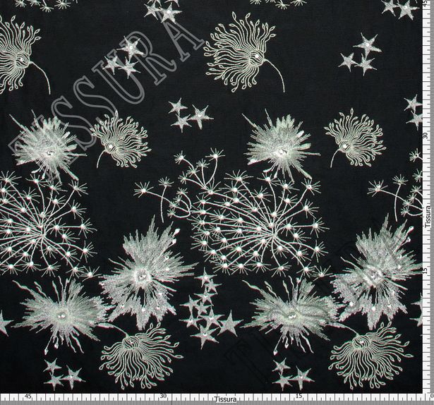 Swarovski Embroidered Tulle #2