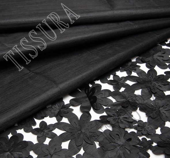 Laser Cut Appliqued Organza #1