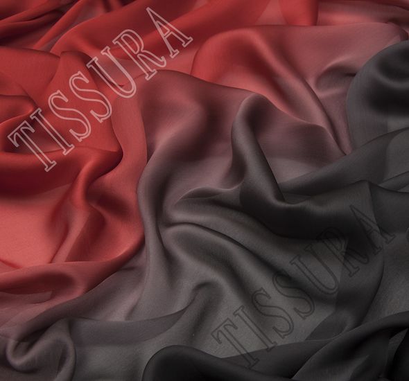 Ombre Silk Chiffon #1