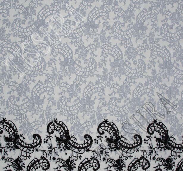Embroidered Chantilly Lace #3