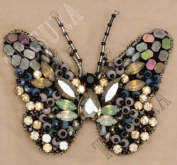 Crystal & Bead Patch #1