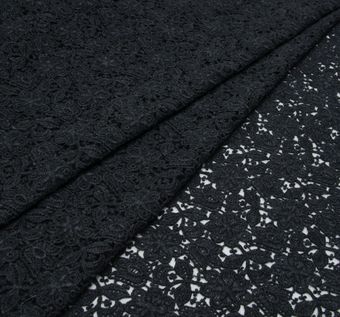 Wool Guipure Lace Fabric: 59% Off for Exclusive Fabrics from Austria by HOH Wool Guipure Lace #1