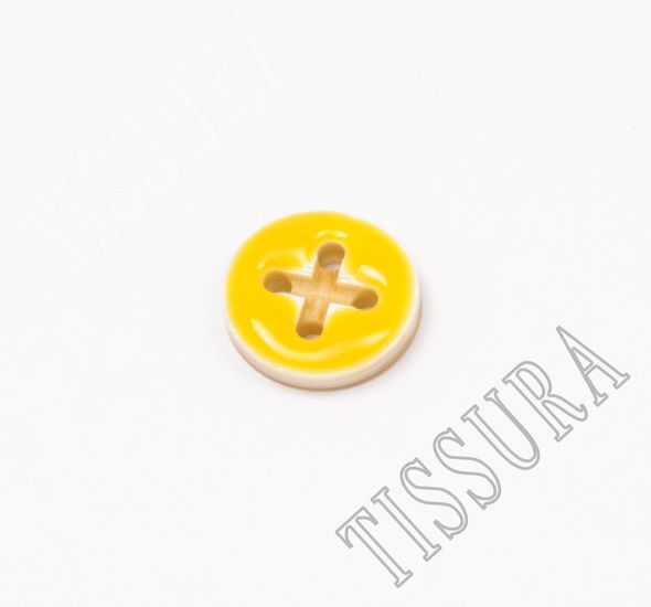 Enamel Horn Buttons #1