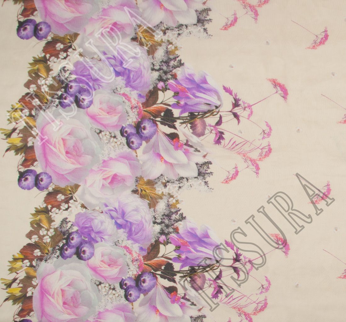 Silk Organza Fabric: 100% Silk Fabrics from Italy by Binda, SKU