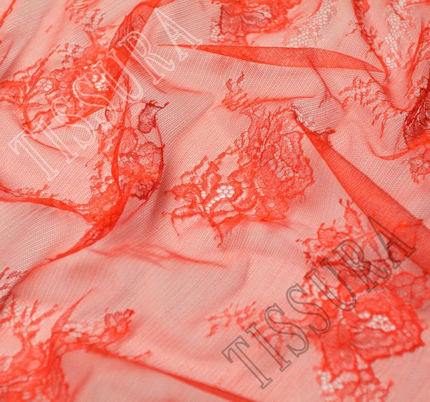 Silk Chantilly Lace Fabric #3