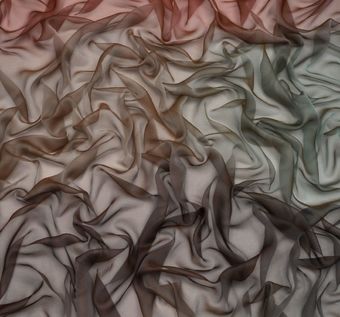 Ombre Silk Chiffon #1