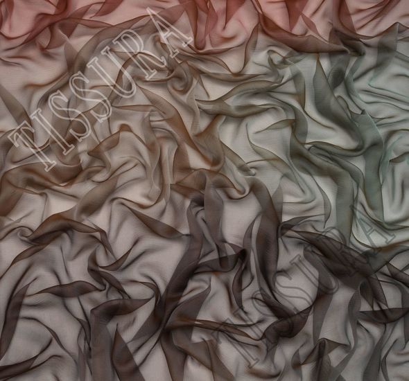 Ombre Silk Chiffon #1