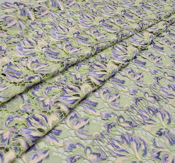 Embroidered Guipure Lace #1