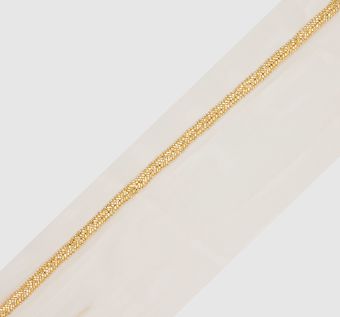 Embroidered Tulle Trim #1