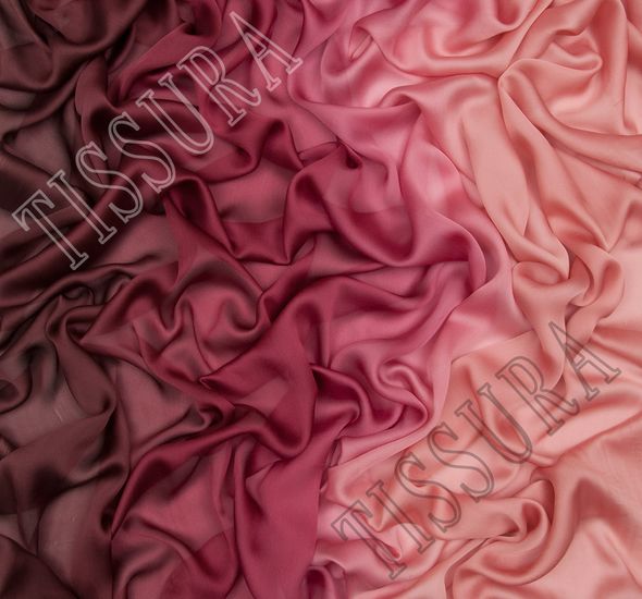 Ombre Silk Chiffon #1