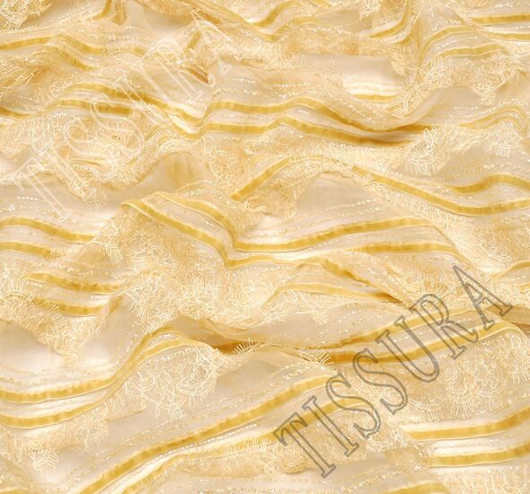 Ribboned & Ruffled Organza #1